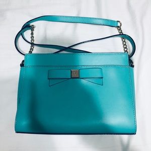 Teal Kate Spade Crossbody bag